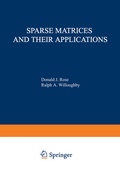 Cover: Sparse Matrices and their Applications - Springer