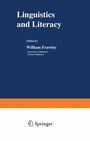 Cover: Linguistics and Literacy - Springer