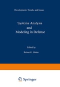Cover: Systems Analysis and Modeling in Defense - Springer