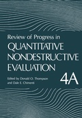 Cover: Review of Progress in Quantitative Nondestructive Evaluation - Springer