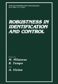 Cover: Robustness in Identification and Control - Springer