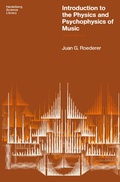 Cover: Introduction to the Physics and Psychophysics of Music - Springer