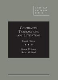 Abbildung von: Contracts - Foundation Press