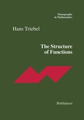 Cover: The Structure of Functions - Birkh&auml;user