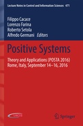 Cover: Positive Systems - Springer