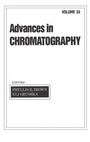Cover: Advances in Chromatography - CRC Press