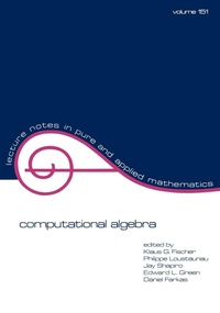 Abbildung von: Computational Algebra - Routledge