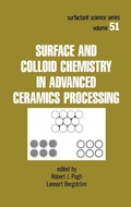 Cover: Surface and Colloid Chemistry in Advanced Ceramics Processing - CRC Press