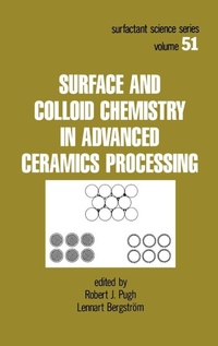Enlarge image Cover: Surface and Colloid Chemistry in Advanced Ceramics Processing - CRC Press