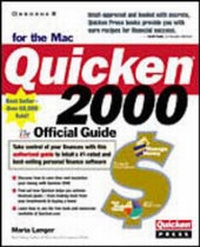 Abbildung von: Quicken 2000: the Official Guide - Osborne/McGraw-Hill