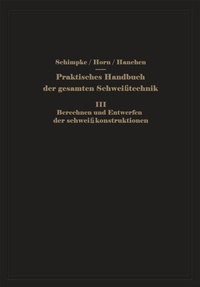 Abbildung von: Praktisches Handbuch der gesamten Schweißtechnik - Springer