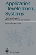 Cover: Application Development Systems - Springer