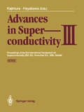Cover: Advances in Superconductivity III - Springer