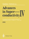 Cover: Advances in Superconductivity IV - Springer