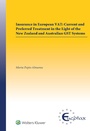 Bild: Insurance in European VAT - Kluwer Law International