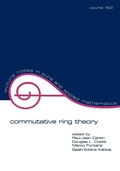 Cover: Commutative Ring Theory - CRC Press