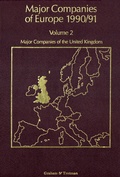 Cover: Major Companies of Europe 1990/91 - Springer