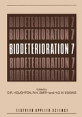 Cover: Biodeterioration 7 - Springer