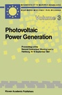 Cover: Photovoltaic Power Generation - Springer