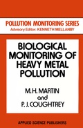 Cover: Biological Monitoring of Heavy Metal Pollution - Springer