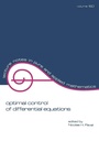 Cover: Optimal Control of Differential Equations - CRC Press