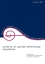 Cover: Control of Partial Differential Equations - CRC Press
