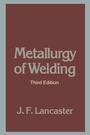 Cover: Metallurgy of Welding - Springer