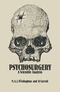 Cover: Psychosurgery - Springer