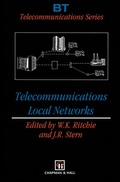 Cover: Telecommunications Local Networks - Springer