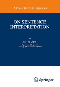 Abbildung von: On Sentence Interpretation - Springer