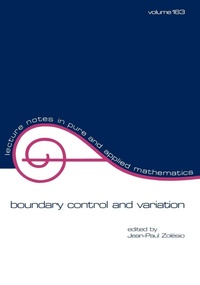 Abbildung von: Boundary Control and Variation - CRC Press