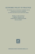 Cover: Economic policy in practice - Springer