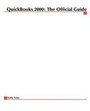 Cover: QuickBooks 2000 - Osborne/McGraw-Hill