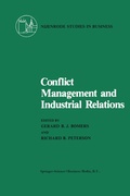 Cover: Conflict Management and Industrial Relations - Springer