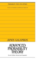 Cover: Advanced Probability Theory, Second Edition, - CRC Press