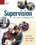 Cover: Supervision: Key Link to Productivity - McGraw Hill Higher Education