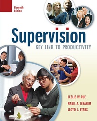 Enlarge image Cover: Supervision: Key Link to Productivity - McGraw Hill Higher Education