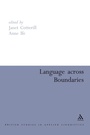 Cover: Language Across Boundaries - Continuum International Publishing Group Ltd.