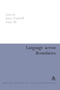 Enlarge image Cover: Language Across Boundaries - Continuum International Publishing Group Ltd.