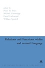 Cover: Relations and Functions within and around Language - Continuum International Publishing Group Ltd.