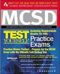 Cover: Mcsd Analyzing Requirements Test Yourself Practice Exams: Exams 70-100 - Osborne/McGraw-Hill