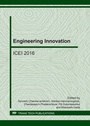 Cover: Engineering Innovation - Trans Tech Publications Ltd