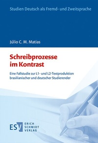 Abbildung von: Schreibprozesse im Kontrast - Erich Schmidt Verlag