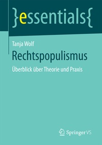 Abbildung von: Rechtspopulismus - Springer VS