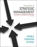 Cover: Essentials of Strategic Management: The Quest for Competitive Advantage - McGraw-Hill Professional