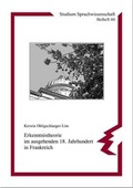 Cover: Erkenntnistheorie im ausgehenden 18. Jahrhundert in Frankreich - Nodus