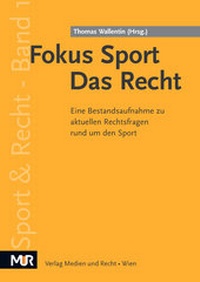 Enlarge image Cover: Fokus Sport - Das Recht - Medien u. Recht