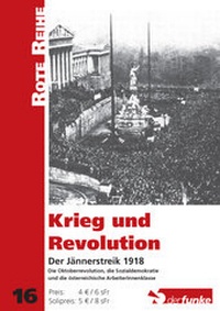 Enlarge image Cover: Krieg und Revolution - Verein Gesellschaft und Politik
