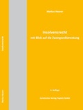 Cover: Insolvenzrecht mit Blick auf die Zwangsvollstreckung - Juristischer Verlag Pegnitz