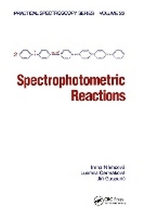 Abbildung von: Spectrophotometric Reactions - CRC Press